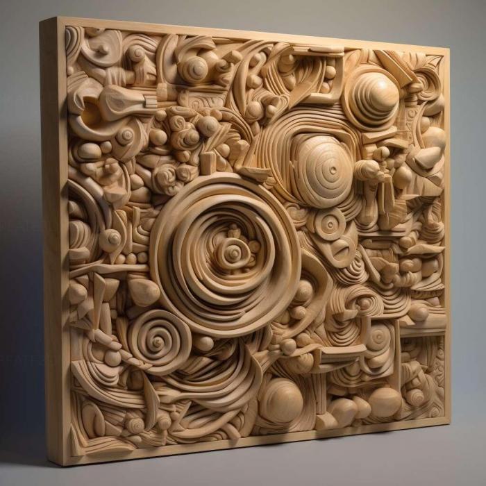 نموذج ثلاثي الأبعاد لآلة CNC 3D Art 